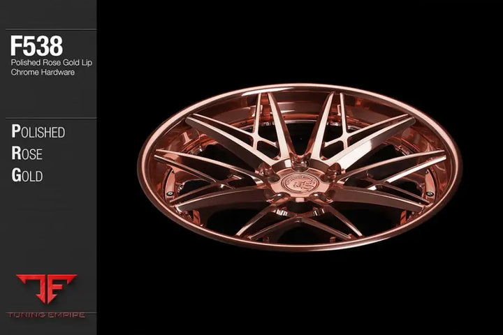 AVANT GARDE AG F538 - POLISHED ROSE GOLD