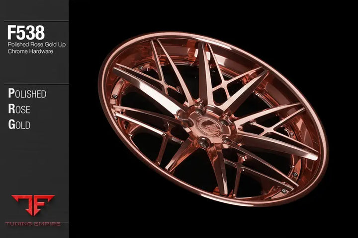 AVANT GARDE AG F538 - POLISHED ROSE GOLD