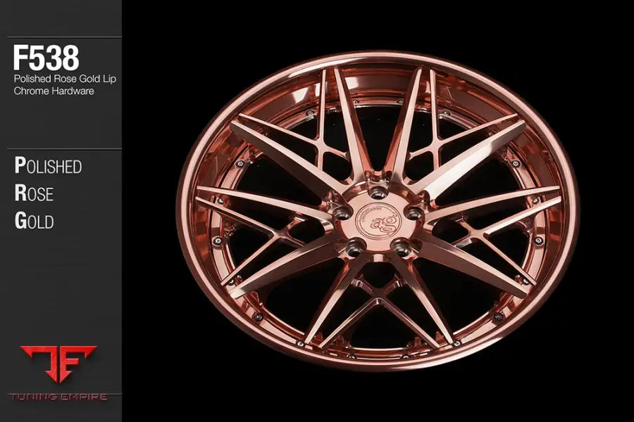 AVANT GARDE AG F538 - POLISHED ROSE GOLD