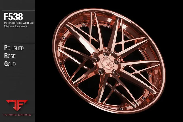 AVANT GARDE AG F538 - POLISHED ROSE GOLD