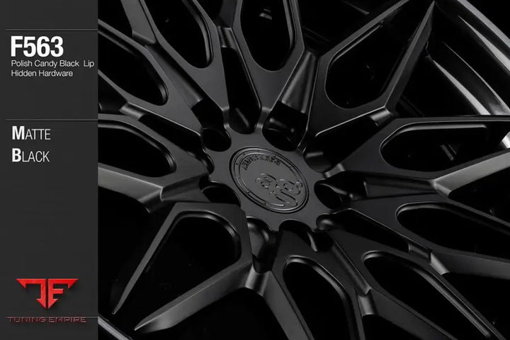 AVANT GARDE AG F563 - MATTE BLACK