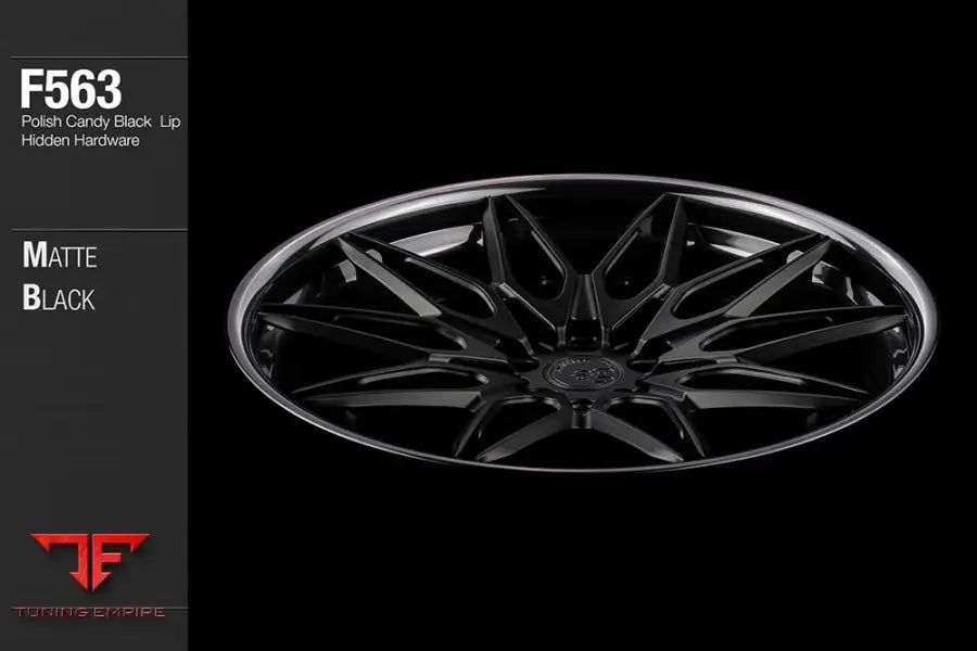 AVANT GARDE AG F563 - MATTE BLACK