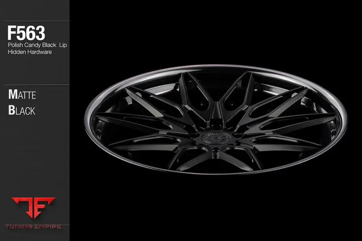 AVANT GARDE AG F563 - MATTE BLACK