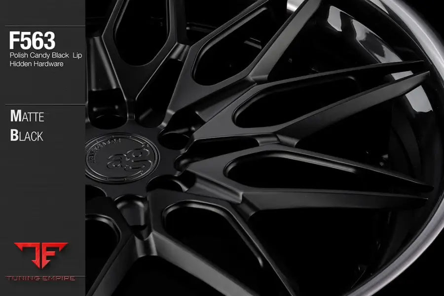 AVANT GARDE AG F563 - MATTE BLACK