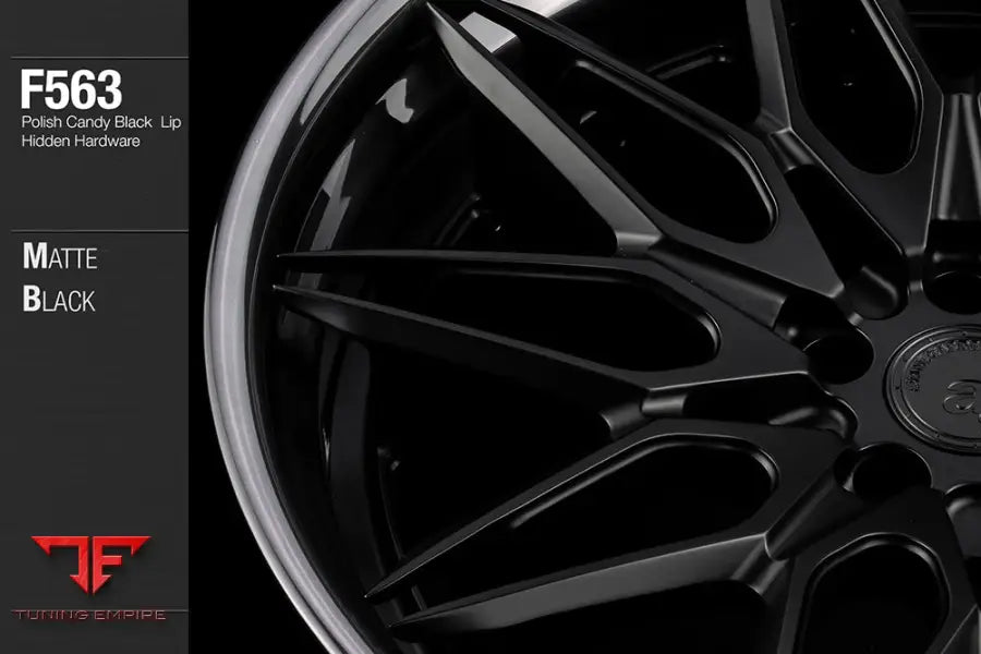 AVANT GARDE AG F563 - MATTE BLACK