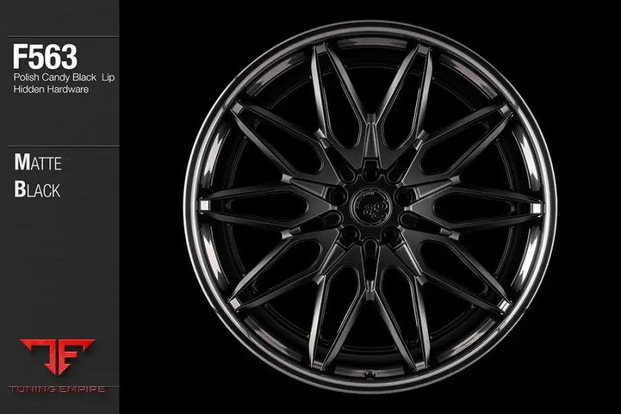 AVANT GARDE AG F563 - MATTE BLACK