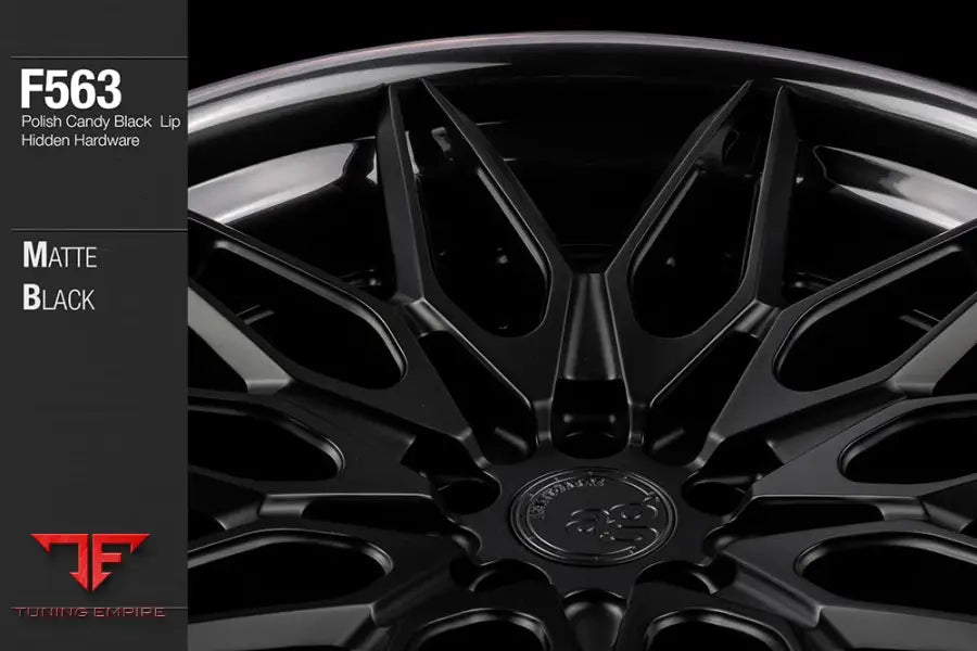 AVANT GARDE AG F563 - MATTE BLACK