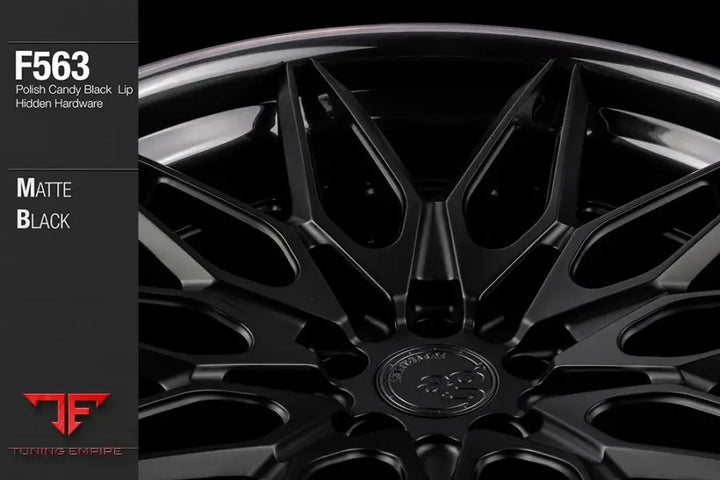 AVANT GARDE AG F563 - MATTE BLACK