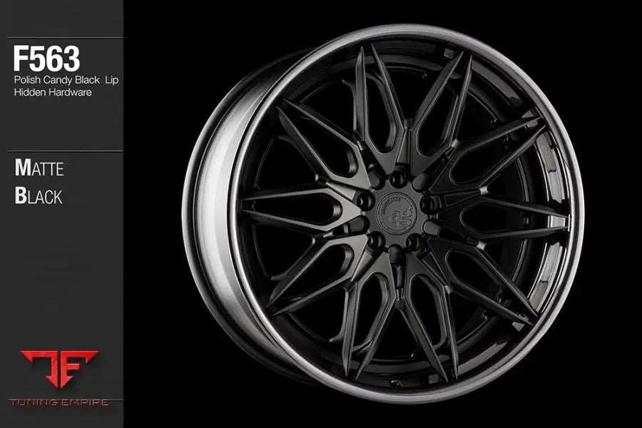 AVANT GARDE AG F563 - MATTE BLACK