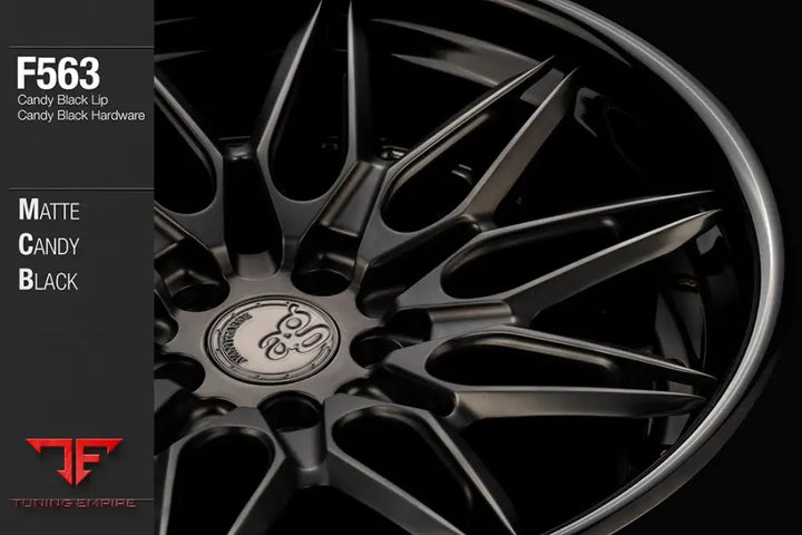 AVANT GARDE AG F563 - MATTE CANDY BLACK