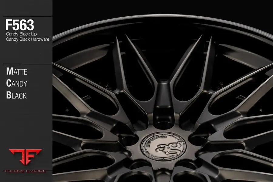 AVANT GARDE AG F563 - MATTE CANDY BLACK