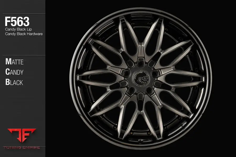 AVANT GARDE AG F563 - MATTE CANDY BLACK