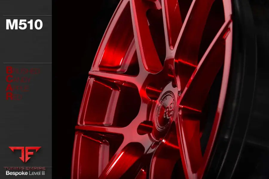 AVANT GARDE AG M510 - BRUSHED CANDY APPLE RED