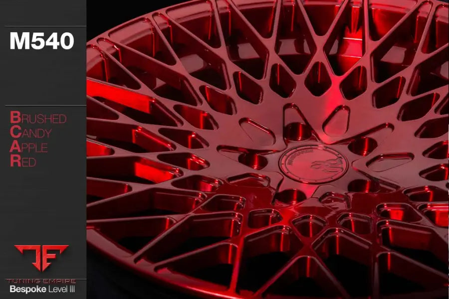 AVANT GARDE AG M540 - BRUSHED CANDY APPLE RED