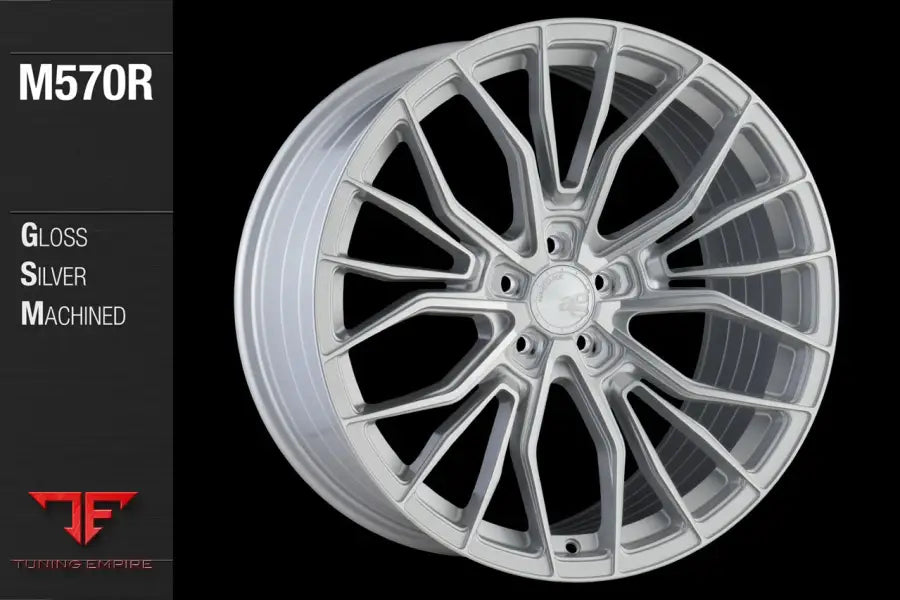 AVANT GARDE AG M570R - GLOSS SILVER MACHINED