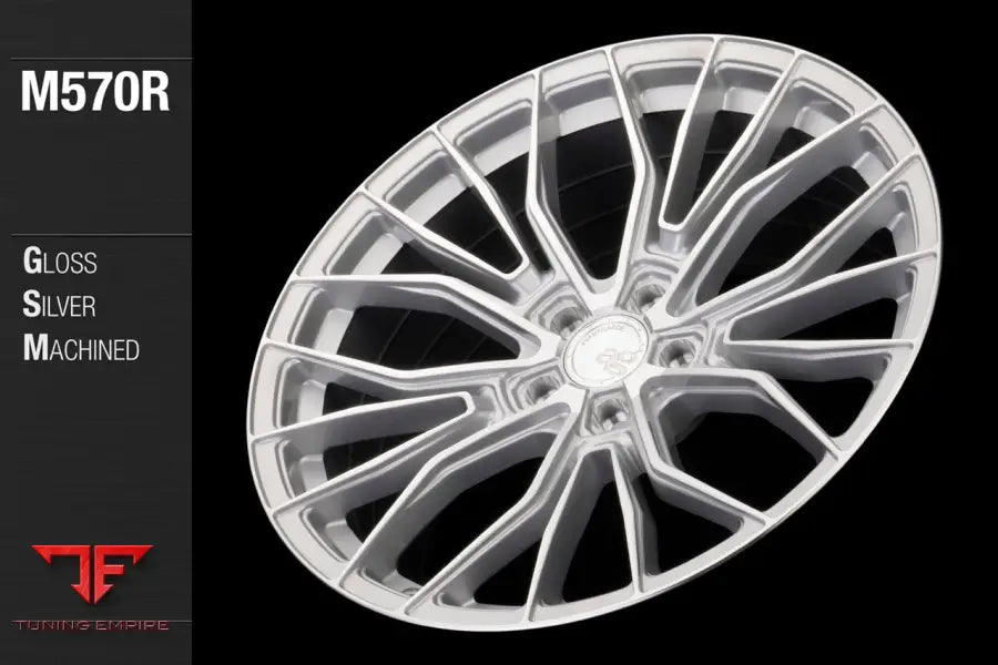 AVANT GARDE AG M570R - GLOSS SILVER MACHINED