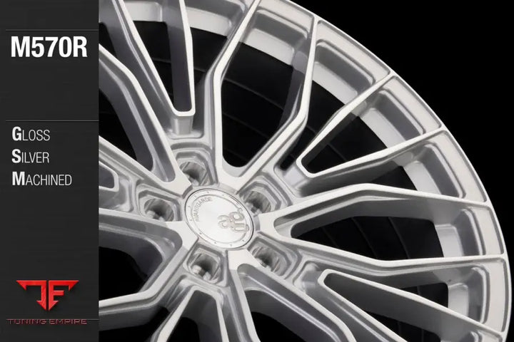 AVANT GARDE AG M570R - GLOSS SILVER MACHINED