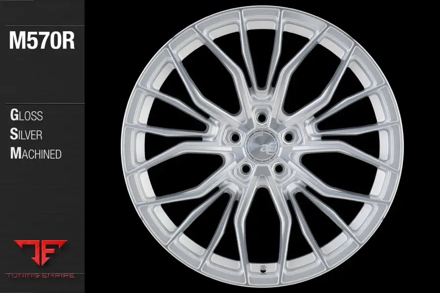 AVANT GARDE AG M570R - GLOSS SILVER MACHINED