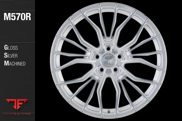 AVANT GARDE AG M570R - GLOSS SILVER MACHINED