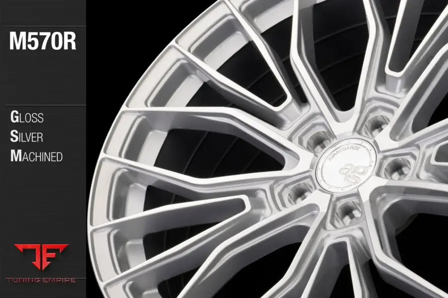 AVANT GARDE AG M570R - GLOSS SILVER MACHINED