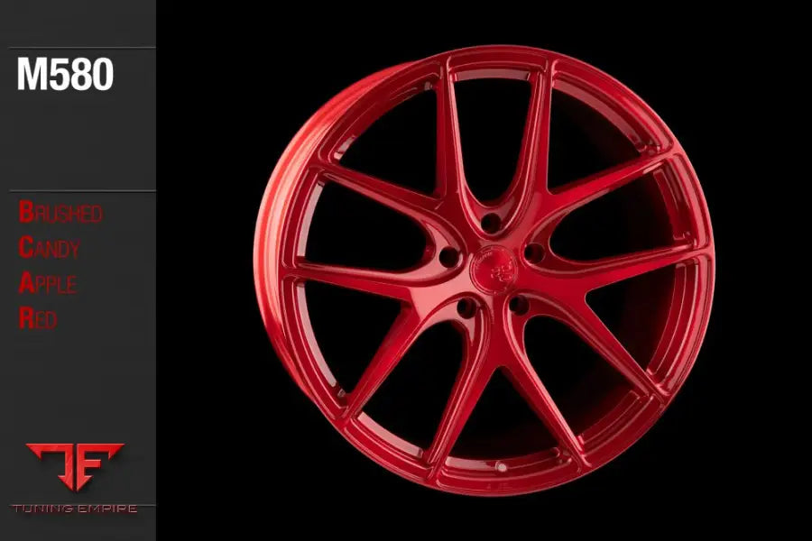 AVANT GARDE AG M580 - BRUSHED CANDY APPLE RED