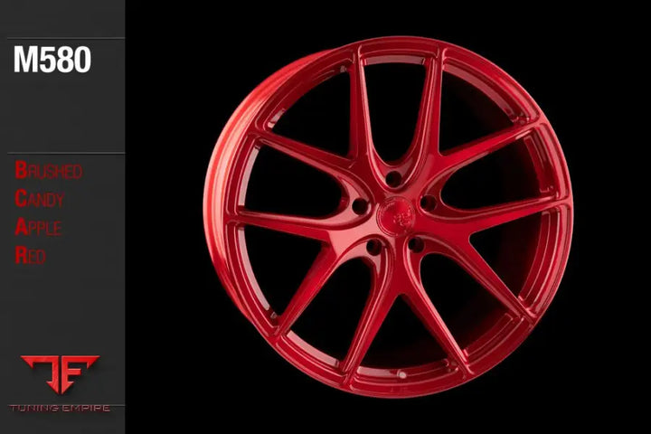 AVANT GARDE AG M580 - BRUSHED CANDY APPLE RED