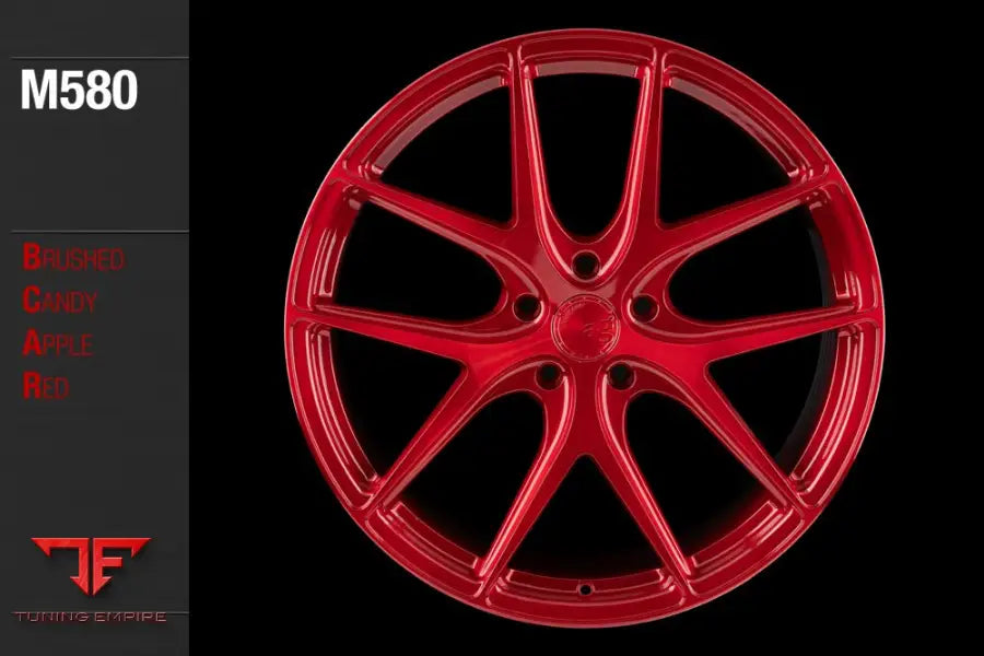 AVANT GARDE AG M580 - BRUSHED CANDY APPLE RED