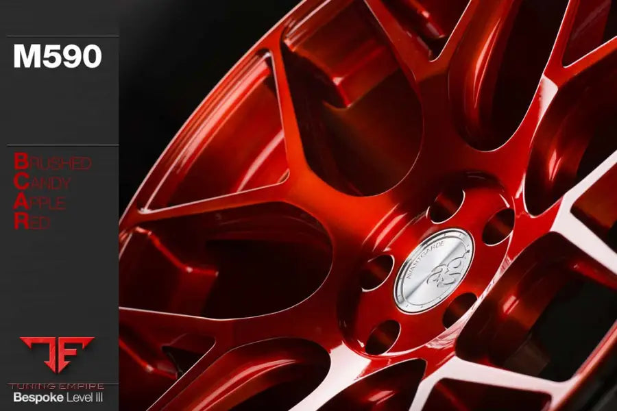 AVANT GARDE AG M590 - BRUSHED CANDY APPLE RED