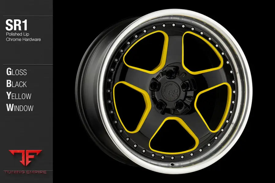 AVANT GARDE AG SR1 - GLOSS BLACK YELLOW WINDOW