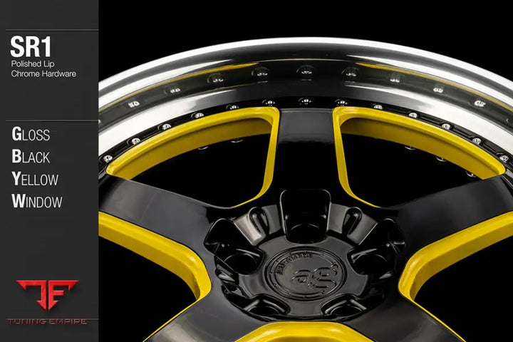 AVANT GARDE AG SR1 - GLOSS BLACK YELLOW WINDOW