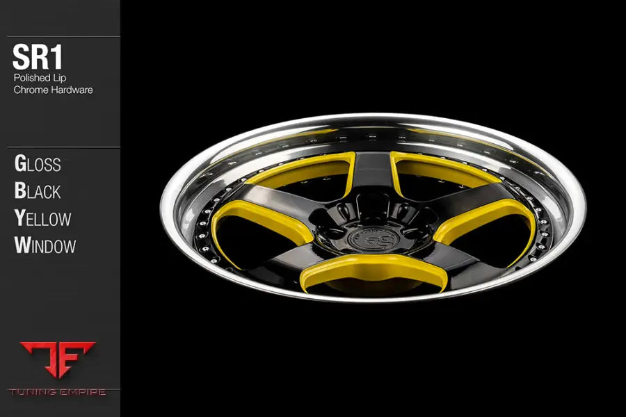 AVANT GARDE AG SR1 - GLOSS BLACK YELLOW WINDOW