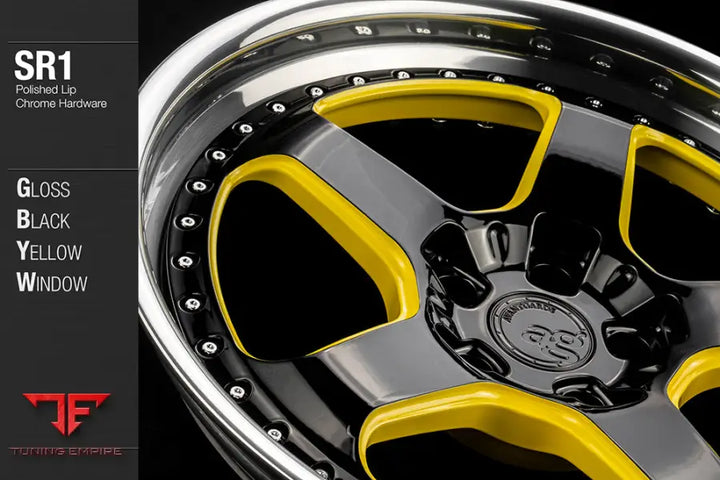 AVANT GARDE AG SR1 - GLOSS BLACK YELLOW WINDOW