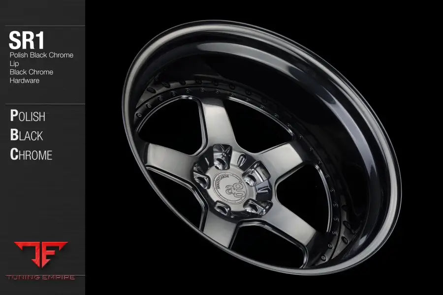 AVANT GARDE AG SR1 - POLISHED BLACK CHROME