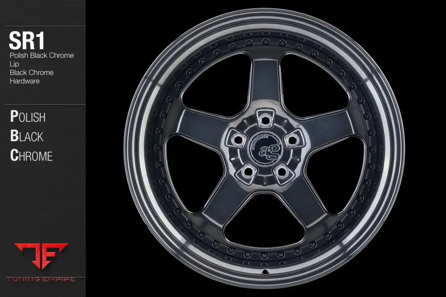 AVANT GARDE AG SR1 - POLISHED BLACK CHROME