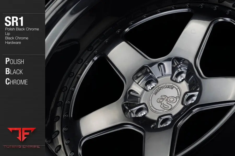 AVANT GARDE AG SR1 - POLISHED BLACK CHROME