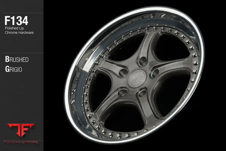 AVANT GARDE AG SR8 - BRUSHED POLISHED 14KT GOLD