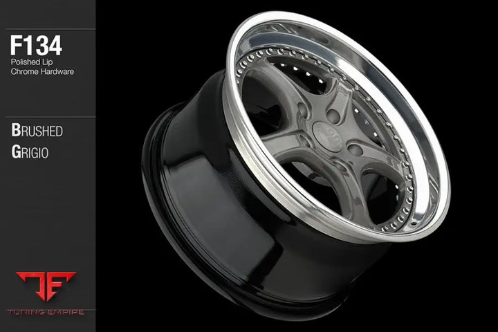 AVANT GARDE AG SR8 - BRUSHED POLISHED 14KT GOLD