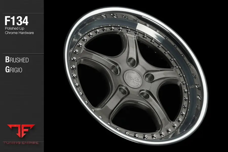 AVANT GARDE AG SR8 - BRUSHED POLISHED 14KT GOLD