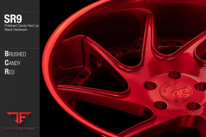 AVANT GARDE AG SR9 - BRUSHED CANDY RED