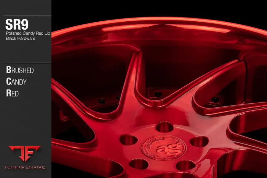 AVANT GARDE AG SR9 - BRUSHED CANDY RED