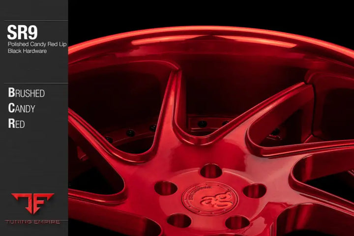 AVANT GARDE AG SR9 - BRUSHED CANDY RED