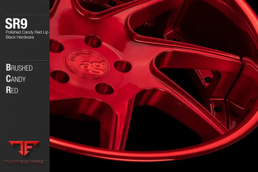 AVANT GARDE AG SR9 - BRUSHED CANDY RED