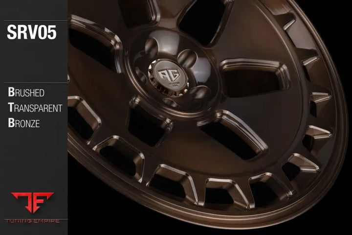 AVANT GARDE AG SRV05 - BRUSHED TRANSPARENT BRONZE