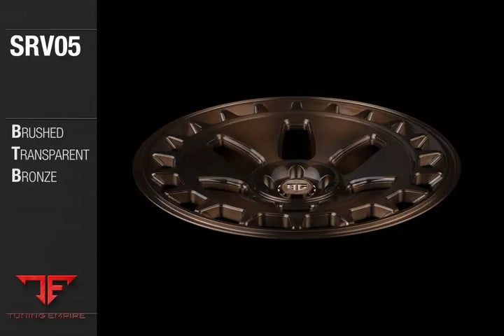 AVANT GARDE AG SRV05 - BRUSHED TRANSPARENT BRONZE