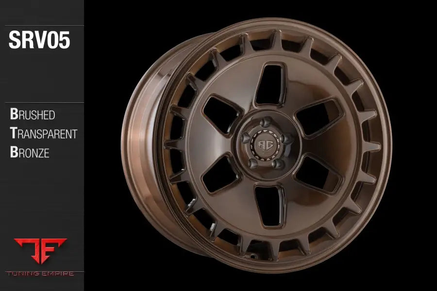 AVANT GARDE AG SRV05 - BRUSHED TRANSPARENT BRONZE