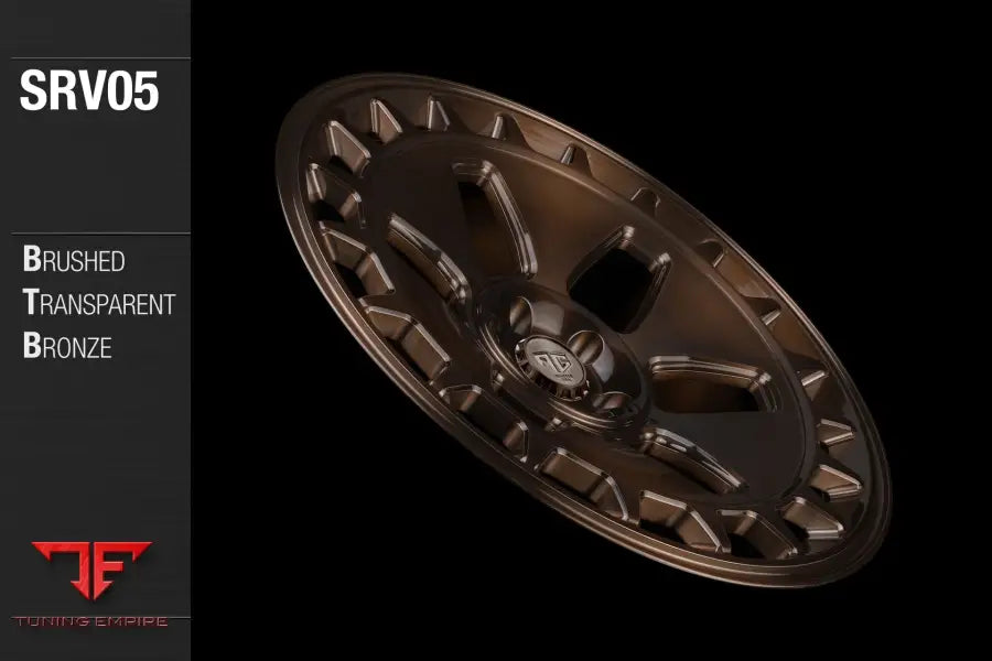 AVANT GARDE AG SRV05 - BRUSHED TRANSPARENT BRONZE