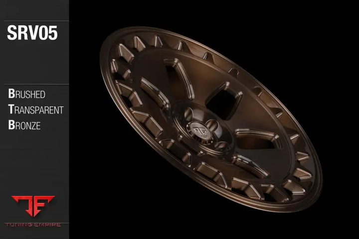 AVANT GARDE AG SRV05 - BRUSHED TRANSPARENT BRONZE