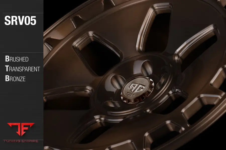 AVANT GARDE AG SRV05 - BRUSHED TRANSPARENT BRONZE