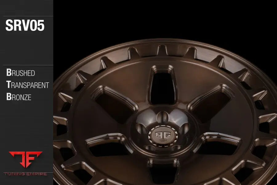 AVANT GARDE AG SRV05 - BRUSHED TRANSPARENT BRONZE
