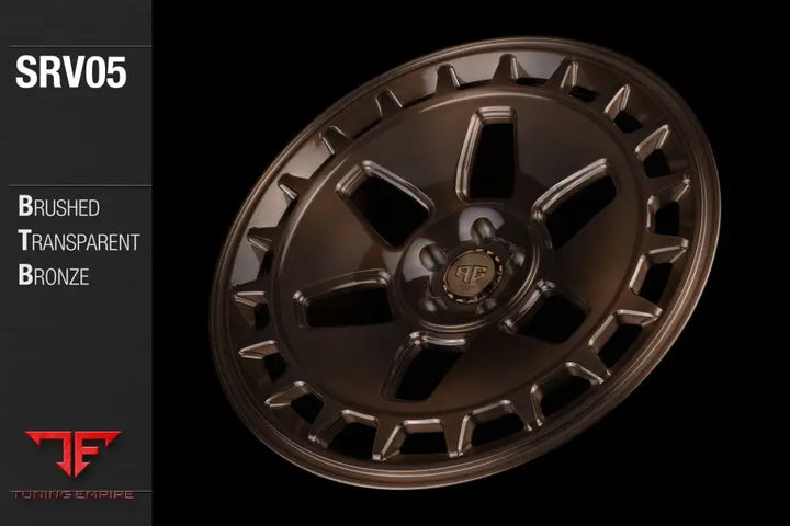 AVANT GARDE AG SRV05 - BRUSHED TRANSPARENT BRONZE